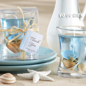 Handmade nến biển cho đám cưới biển